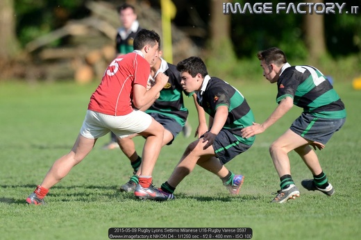 2015-05-09 Rugby Lyons Settimo Milanese U16-Rugby Varese 0597